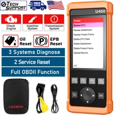 Automotive OBD2 Scanner Transmission Engine Injector Diagnostic Car Code Reader 