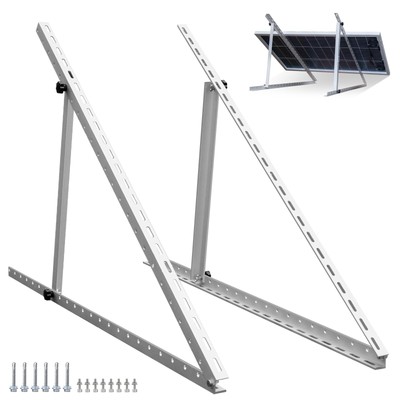 ECO-WORTHY Upgraded 45in Solar Panel Mount Brackets, with Foldable Tilt Legs,...