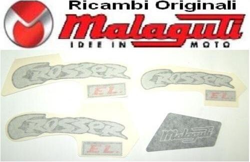 MARCHE DECALCOMANIE EMBLEMI MALAGUTI CROSSER 18112294 ORIGINALI