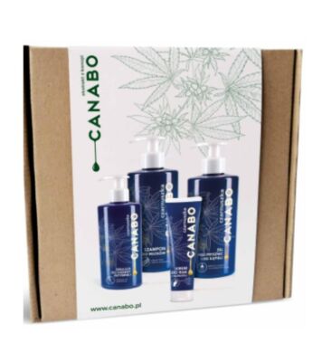 Geschenkset (Schwarze Samen: Emulsion, Handcreme, Duschgel, Shampoo) -1150 ml - CANABO
