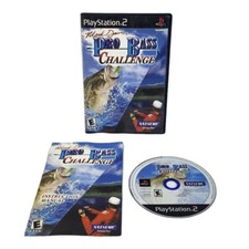Mark Davis Pro Bass Challenge Sony Playstation 2 PS2 2003 Complete Manual Tested