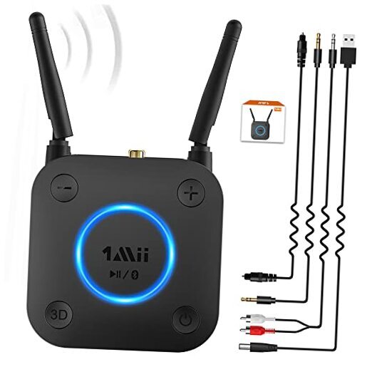 Upgraded B06Pro Long Range HiFi Bluetooth Receiver in Black-image