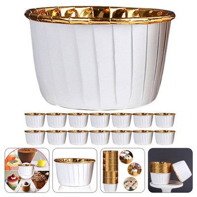  50 Pcs Hochtemperaturbeständiger Kuchenpapierbecher Muffinförmchen