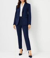 Investments Petites Navy Blue Dress Pants For Women Size 12P