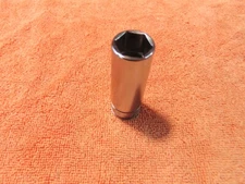 Snap-on Tools New 3/8" Drive SAE 5/8" Deep 6 Point Chrome Socket SFS201 USA