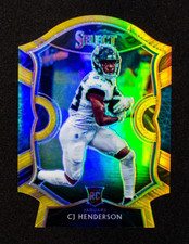 2020 Panini Select - CJ Henderson - Rookie Concourse Level Gold Prizm SSP 10/10