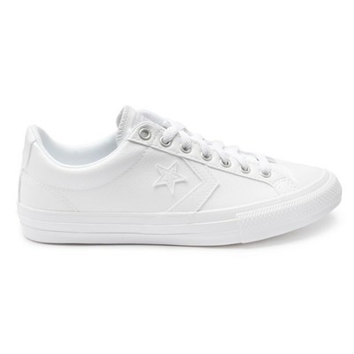 converse white star player trainers