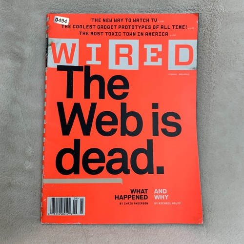 Wired Magazine September 2010 The Web is Dead What Happened - 第 1/4 張圖片