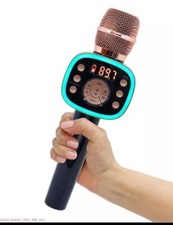 Singing Machine Carpool Karaoke Mic 2.0 - Black/Gold