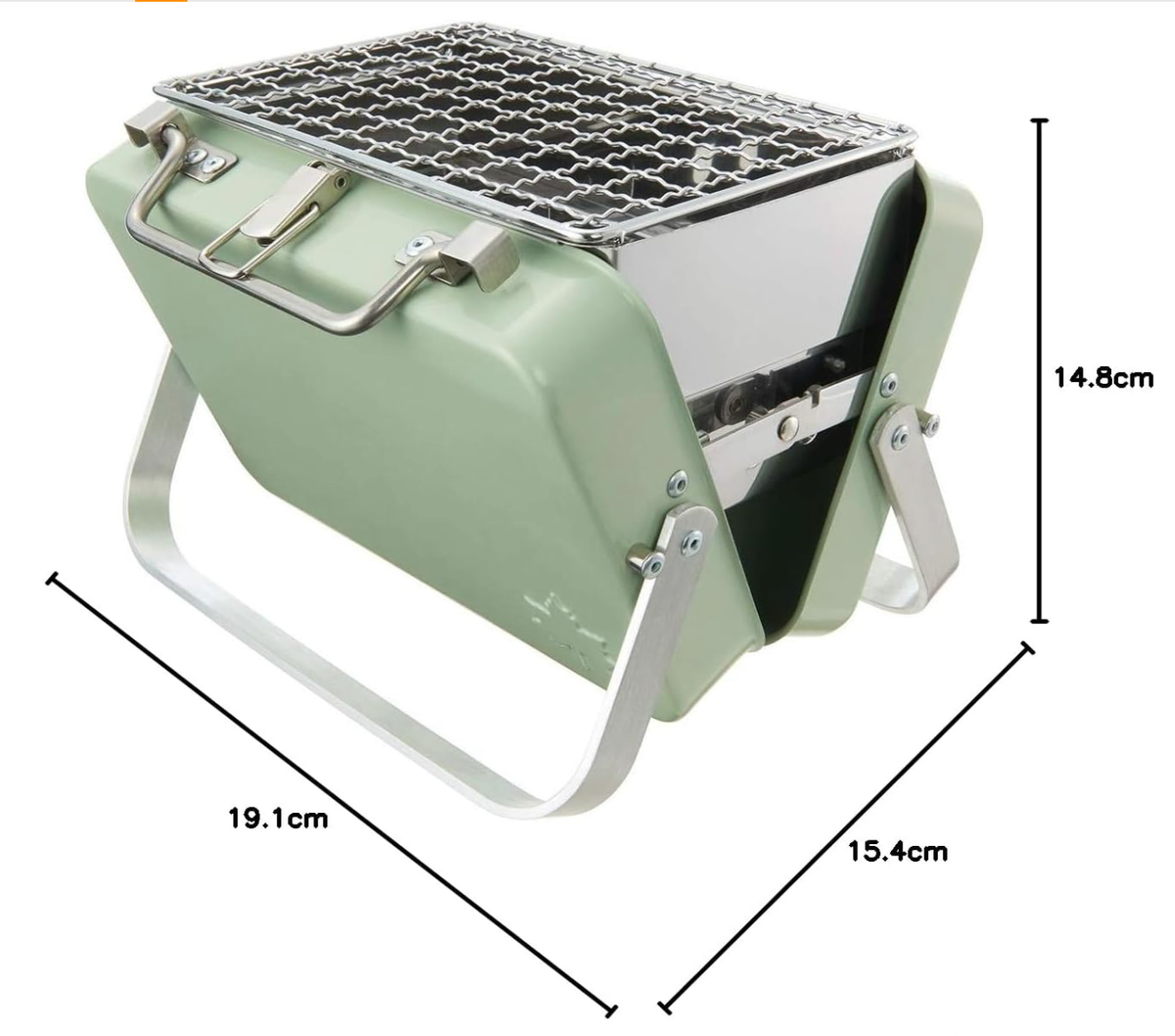バーベキュー・調理用品 LOGOS ATTACHE CASE TYPE GRILL mini Grill Case mini