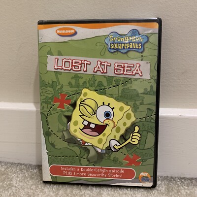 Spongebob Squarepants Lost At Sea DVD 9 Episodes Special Features Nickelodeon