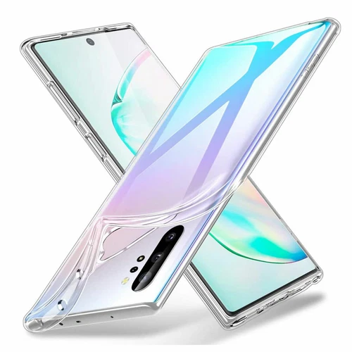 For Samsung Galaxy Note 10 Plus Case Shockproof Slim Crystal Clear Phone Cover - Picture 1 of 13