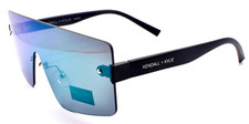 KENDALL KYLIE Women's KK5159CE MARISA 002 Black / Green Mirrored Sunglasses