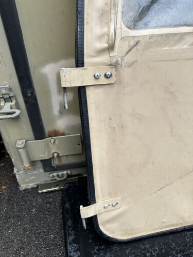 US Army Military Hmmwv Humvee Softdoor Soft Door Front Left Desert - Picture 2 of 10