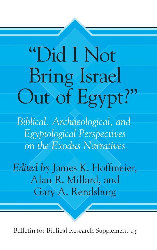 Thumbnail - did I Not Bring Israel Out Of Egypt? | Englisch