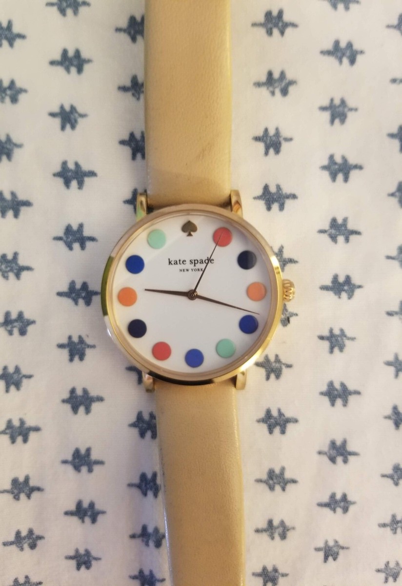 Kate Spade Womens Watch Live Colorfully Multicolor/ Gold  display picture 3
