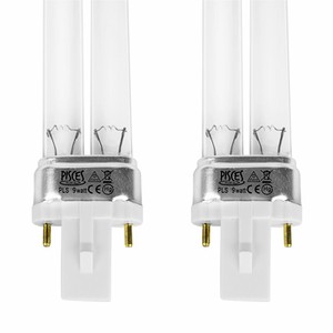 2 X 9w 9 Watt Pls Pond Filter Uv Uvc Bulb Light Tube Lamp Ultra Violet Clarifier Ebay