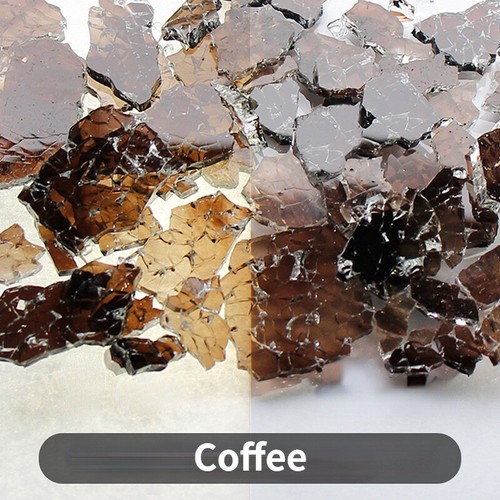 100g Coloré Irrégulière Verre Fragment Mosaïque Tuiles pour DIY Arts Craft Décor - Afbeelding 20 van 28