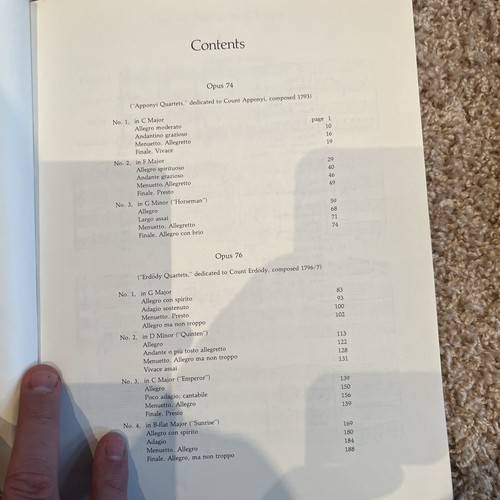 Eleven Late String Quartets Paperback Joseph Haydn - Picture 3 of 8