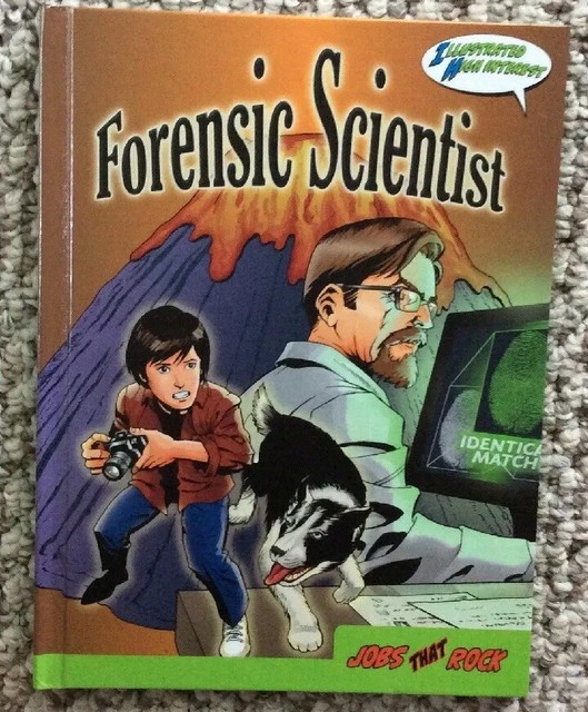 Jobs That Rock Forensic Scientist Illustrated High Intensity Graphic Format EBay