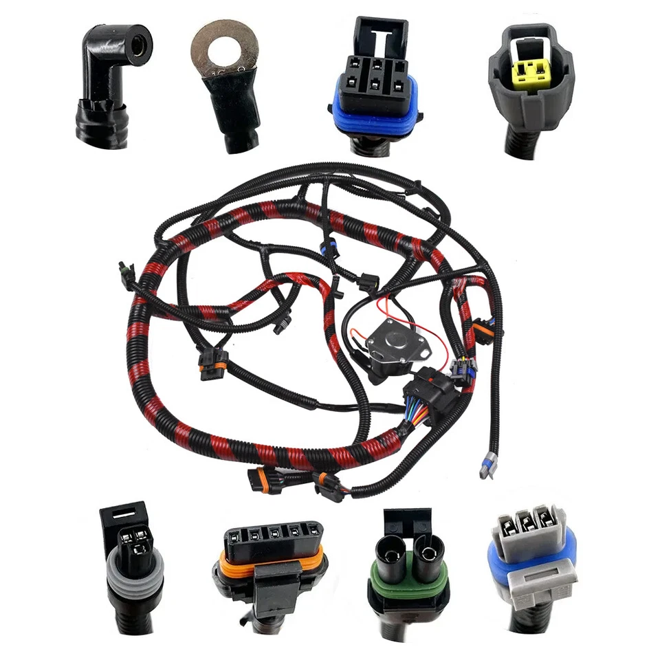 Conjunto de arnés de cableado de motor de 7,3 L para Ford F-250 F-350 FSD 1997 F7TZ-9A451-CA Foto 2 de 4