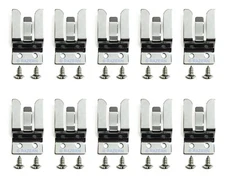 NEW 10 Pack Workman MH2 CB Ham Radio Microphone Hanger Holder Mic Clip w/ Screws