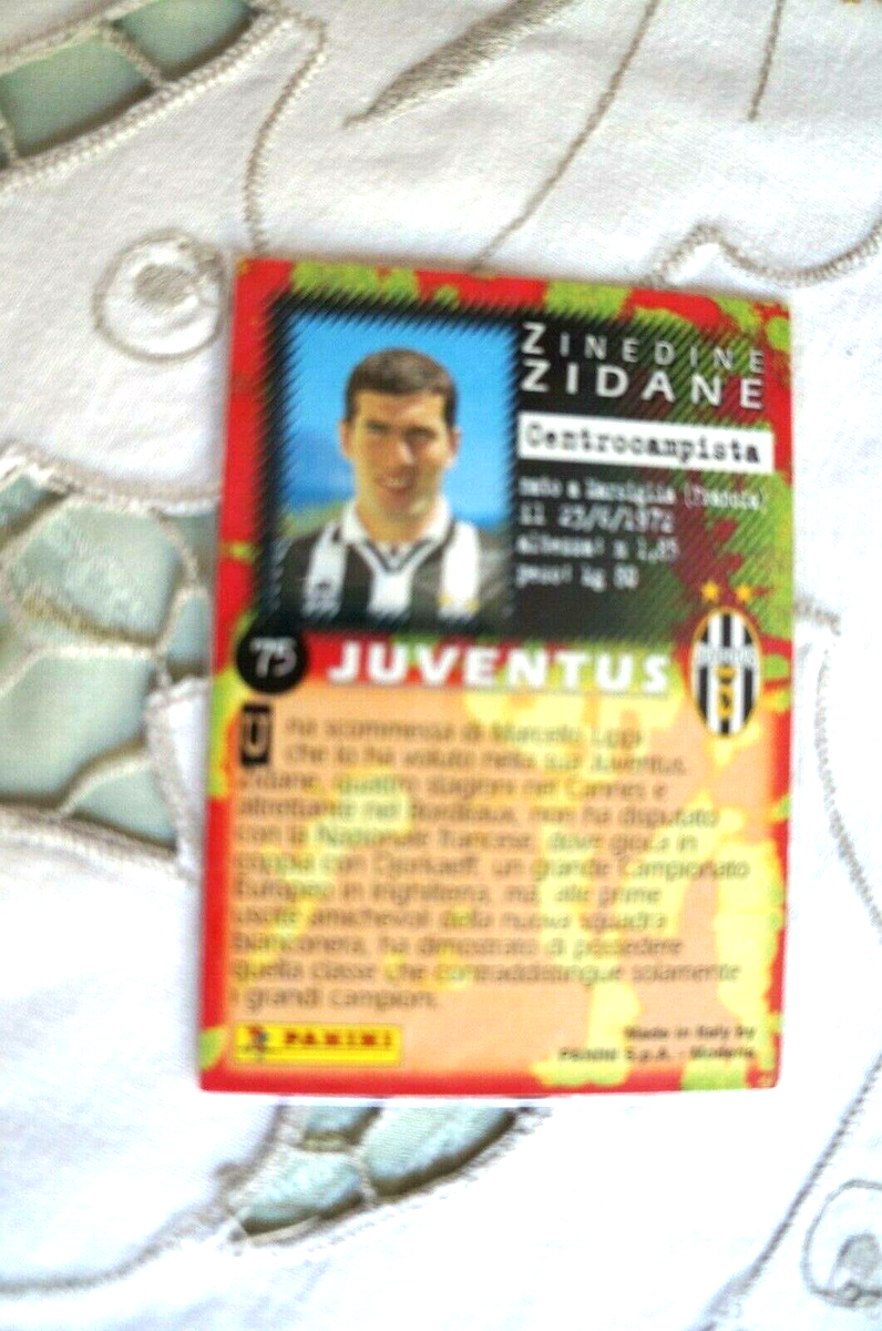 Zinedine ZINEDINE ZIDANE 27/75 Topps Finest 22-23 Soccer Real