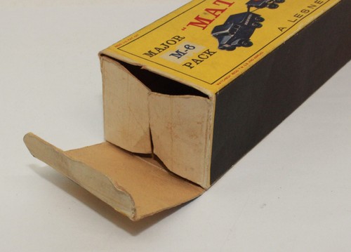 my1076, Alte Box Matchbox Lesney Major Pack M6 60er Ja. Leer Schachtel empty box - Picture 10 of 17