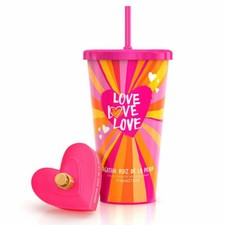 Agatha Ruiz De La Prada Love Love Love Smoothie Cup Edt Spray 2.7 oz NIB
