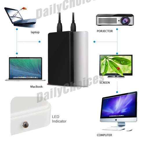 USB 3.0 Tool-Free External 2.5" SATA to USB3.0 Hard Drive HDD Case Enclosure - Picture 3 of 14