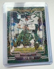 2021 Panini Playbook Zach Wilson RC Sparkle Parallel 