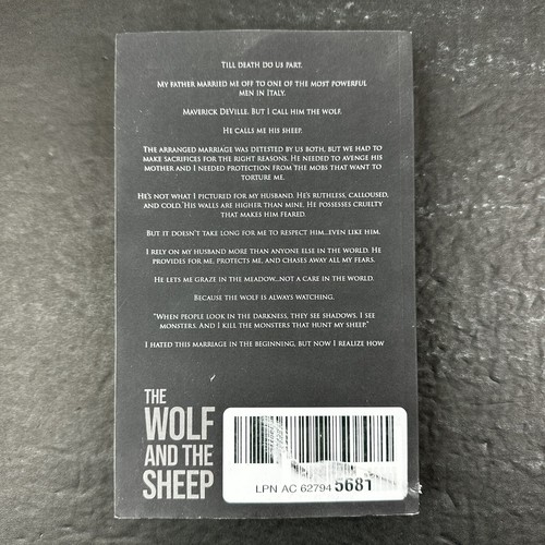 The Wolf and the Sheep- Wolf Series: Book One Paperback by Penelope Sky - Picture 2 of 7