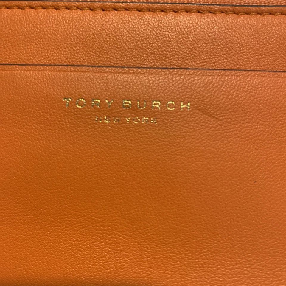 Tory Burch Perry Zip Wristlet 54218 ORANGE JUICE - Image 2 of 4