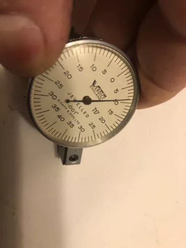 VERDICT Machinist Touch Clock Inspection Test Indicator .001 Made in England