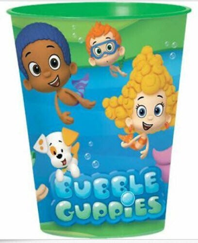 BUBBLE GUPPIES plastic Favor CUP Birthday Party Tableware Supplies 16oz reusable - Picture 1 of 1