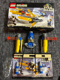 LEGO Star Wars 7111, 7121, 7131, 7141 Set of 4 Used from Japan