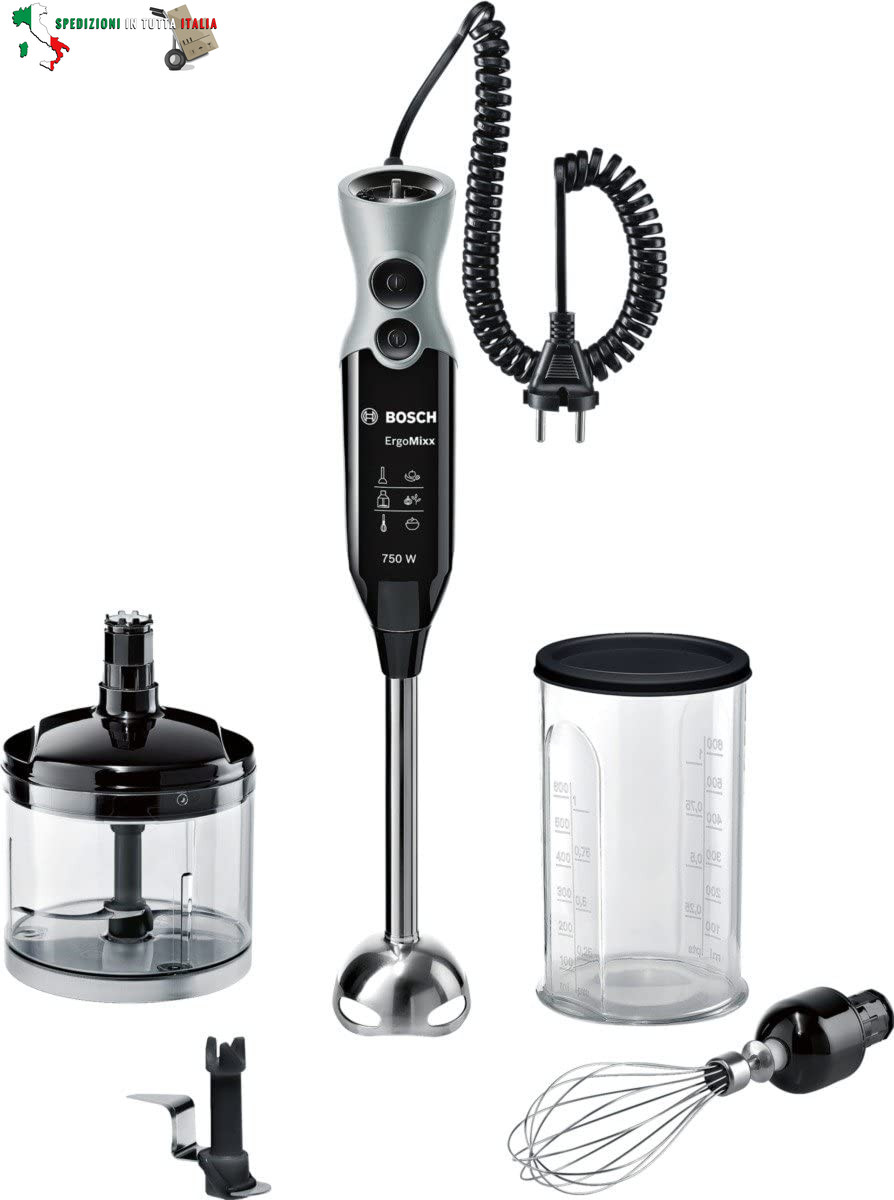 Bosch ErgoMixx Frullatore Portatile 750W: Design e Performance