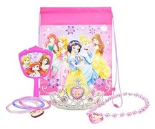  BRAND NEW Disney Princess Jewelry Set, with Princess Tiara, Necklace, Mirror