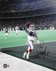 Don Beebe Signed 8x10 Photo Autographed BAS Buffalo Bills vs. Eagles 05