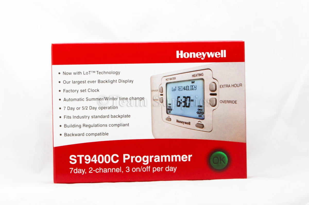 HONEYWELL 5/2 or 7 DAY 2 CHANNEL PROGRAMMER ST9400C HEATING HOT WATER BOOST  | eBay