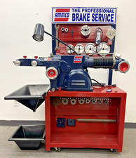 Ammco 4100b Heavy Duty Disc Drum Brake Lathe W 3-jaw Double Chuck Adapter Kit