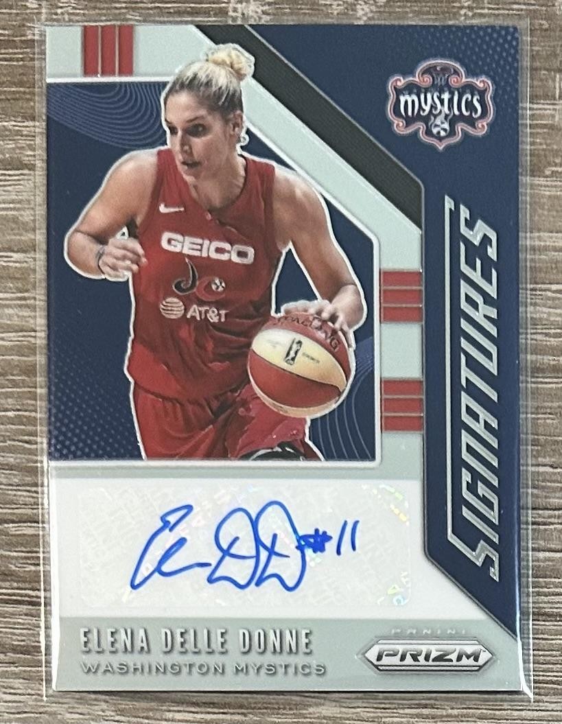 2020 Panini Prizm WNBA #SG-EDD Elena Delle Donne Signatures AUTO