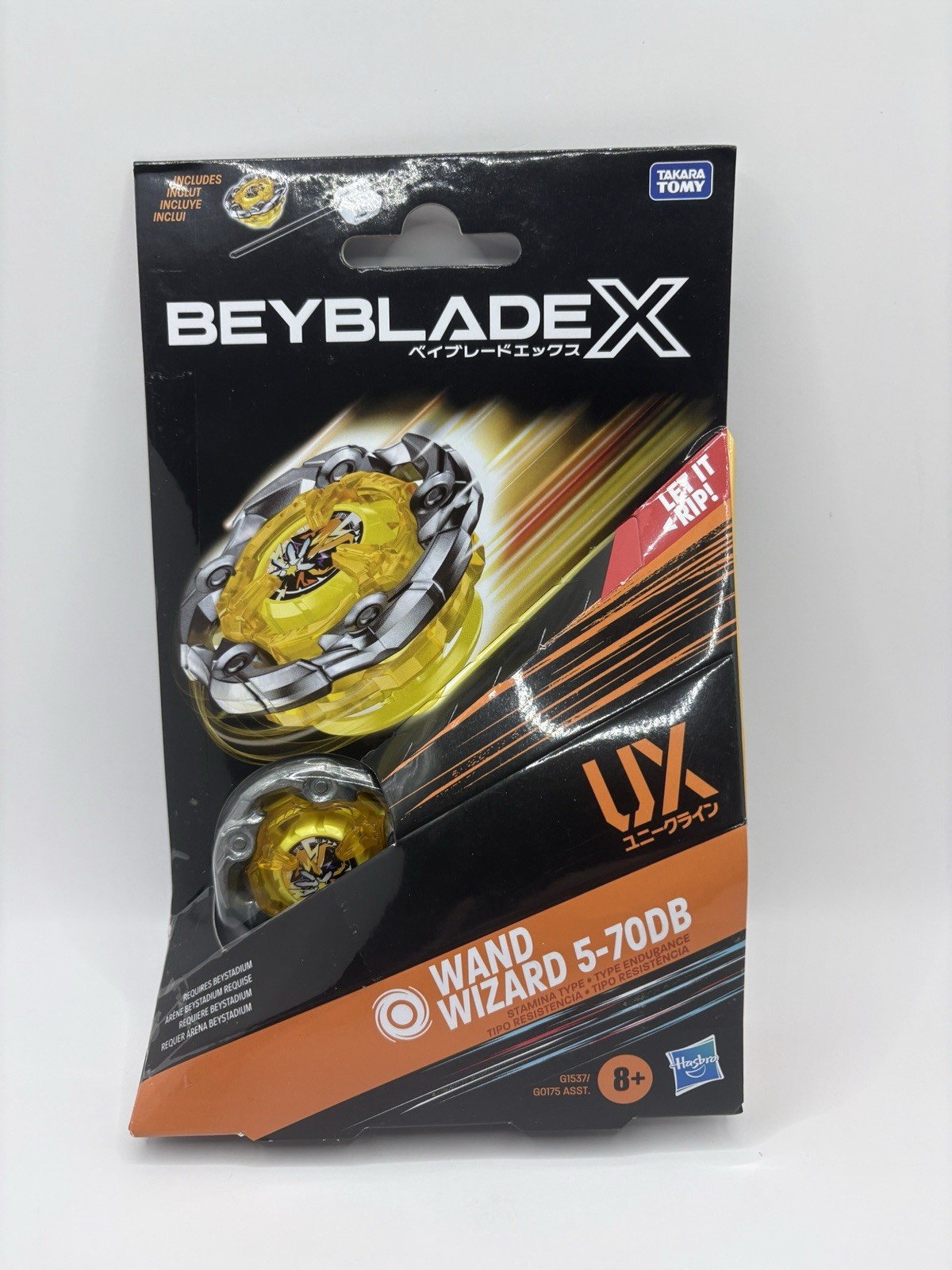 Beyblade X Wand Wizard 5-70DB Stamina Type UX Series BNIB FREE SHIPPING