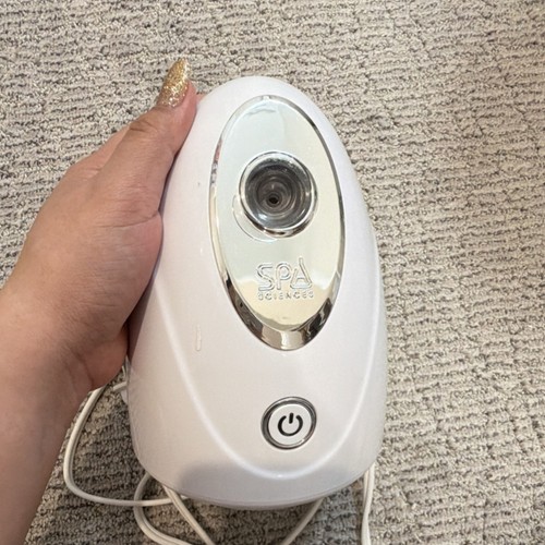 Spa Sciences Nano Ionic Facial Steamer Compact White CE Marking Face Cleansing