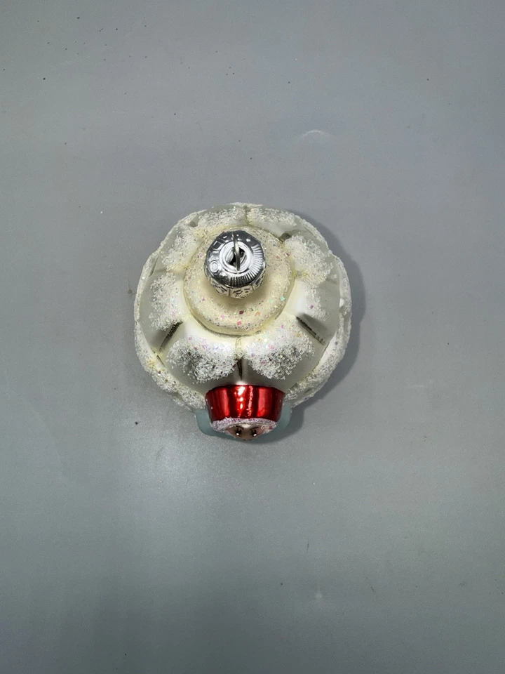 Christopher Radko Pequeño Iglú Esquimal Vidrio Soplado Adorno De Colección 1992 Foto 4 de 4