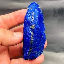 Natural A++ Madani Lapis Lazuli Raw Rough Stone w/ Pyrite 114  grams L421.....3