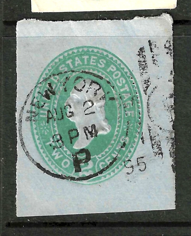 Fancy Cancels Grid CDS Target 2 Cent Washington Postal Corner US 83B31 - Image 4 of 4