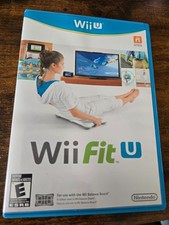 Wii Fit U Game Only No Board Nintendo Wii U - Complete CIB Good Condition