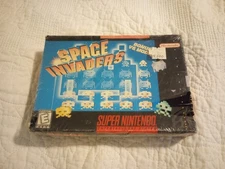 Space Invaders New Sealed for Super Nintendo Game is NTSC-USA