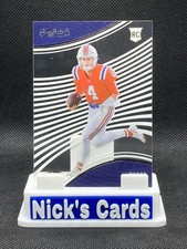 2022 Panini Chronicles - Clear Vision Rookies #CVR-10 Bailey Zappe RC Patriots